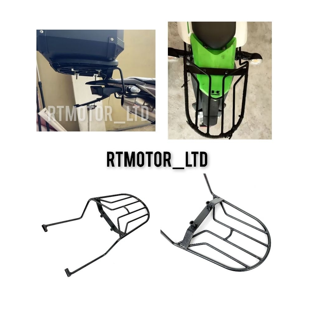 KAWASAKI KLX150 KLX 150 REAR TOP BOX MONORACK HEAVY DUTY TAPAK KOTAK NO ...