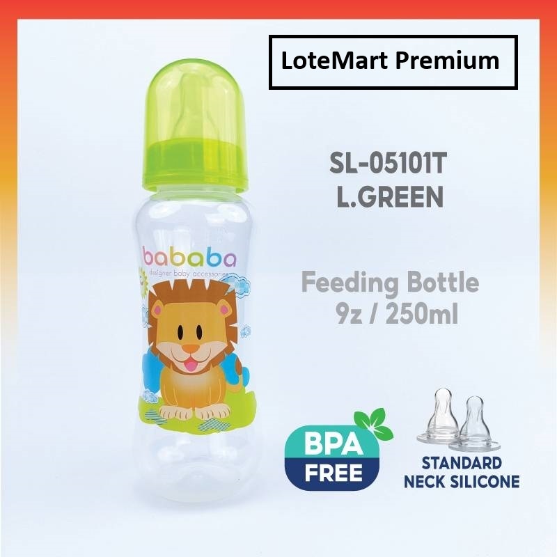 BABABA Botol Susu Besar Murah Standard Neck Feeding Bottle Baby Milk ...