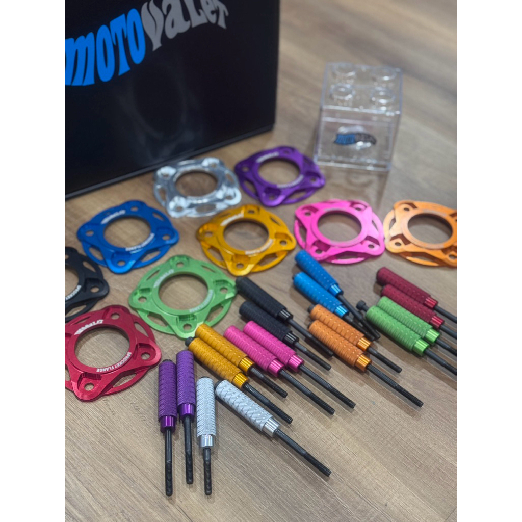 SPECIAL COMBO Step udang & Spocket Flange CNC Free Sticker set | Shopee ...