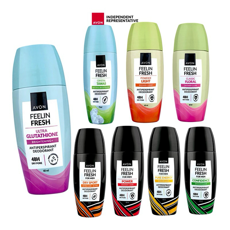 Deodorant Avon/Feelin Fresh /Ubat Ketiak Avon/Avon Deodorant Feelin ...