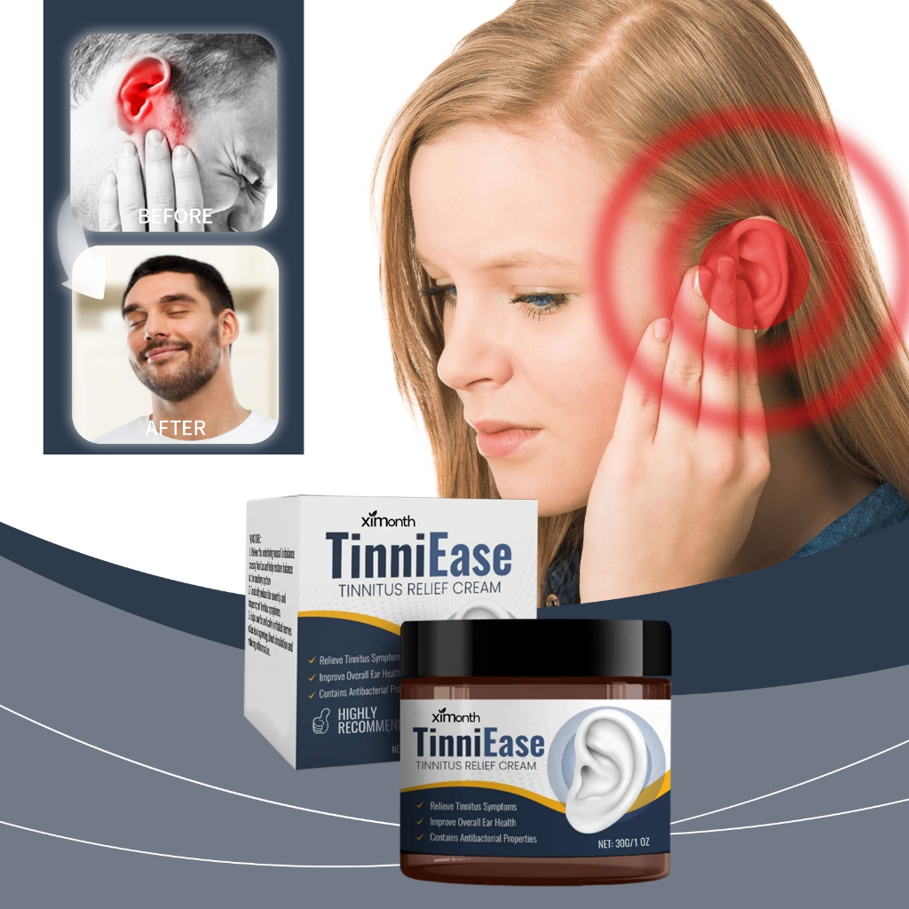 Tinnitus Ear Ringing Cream 30g Krim Telinga Tinnitus Rawatan Telinga ...