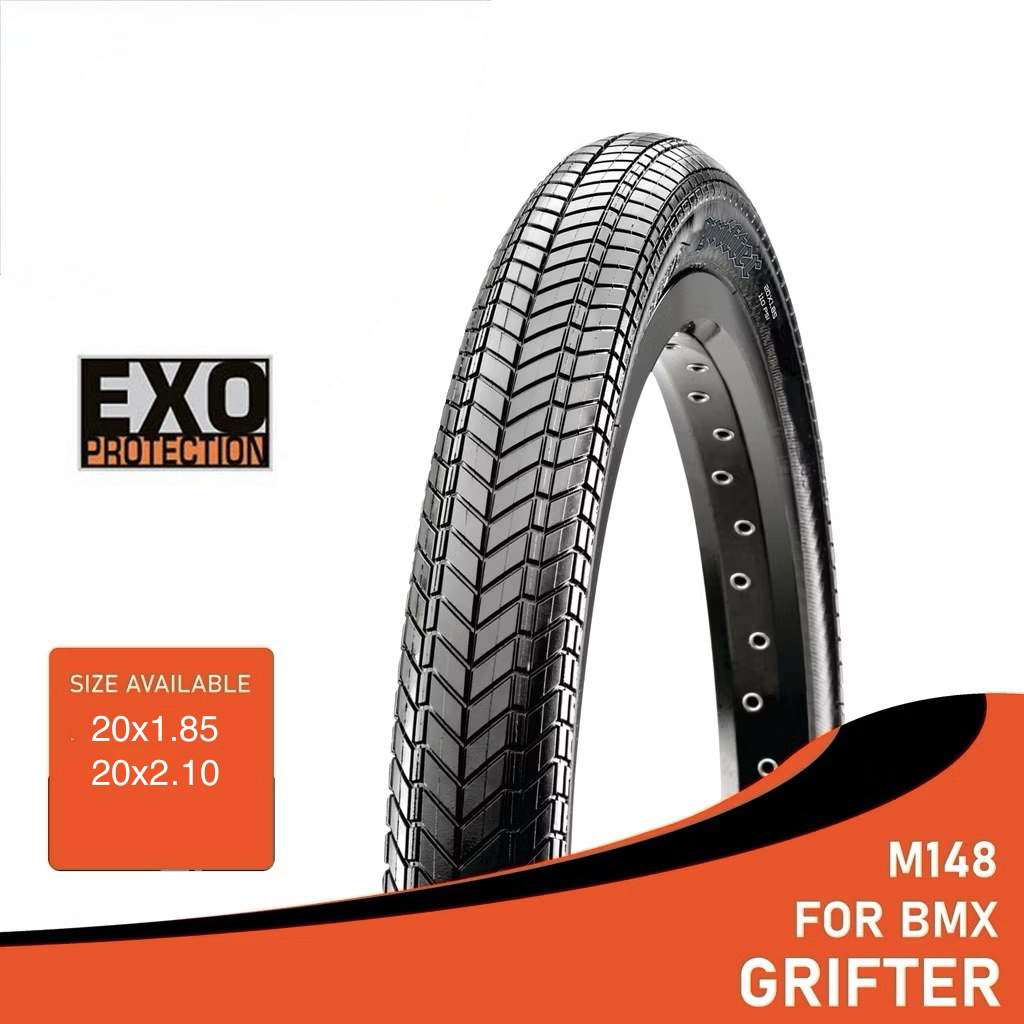 Pack De 2 Pneus Maxxis Grifter 20x2.1 Pour BMX – Pliables, Réfléchissants