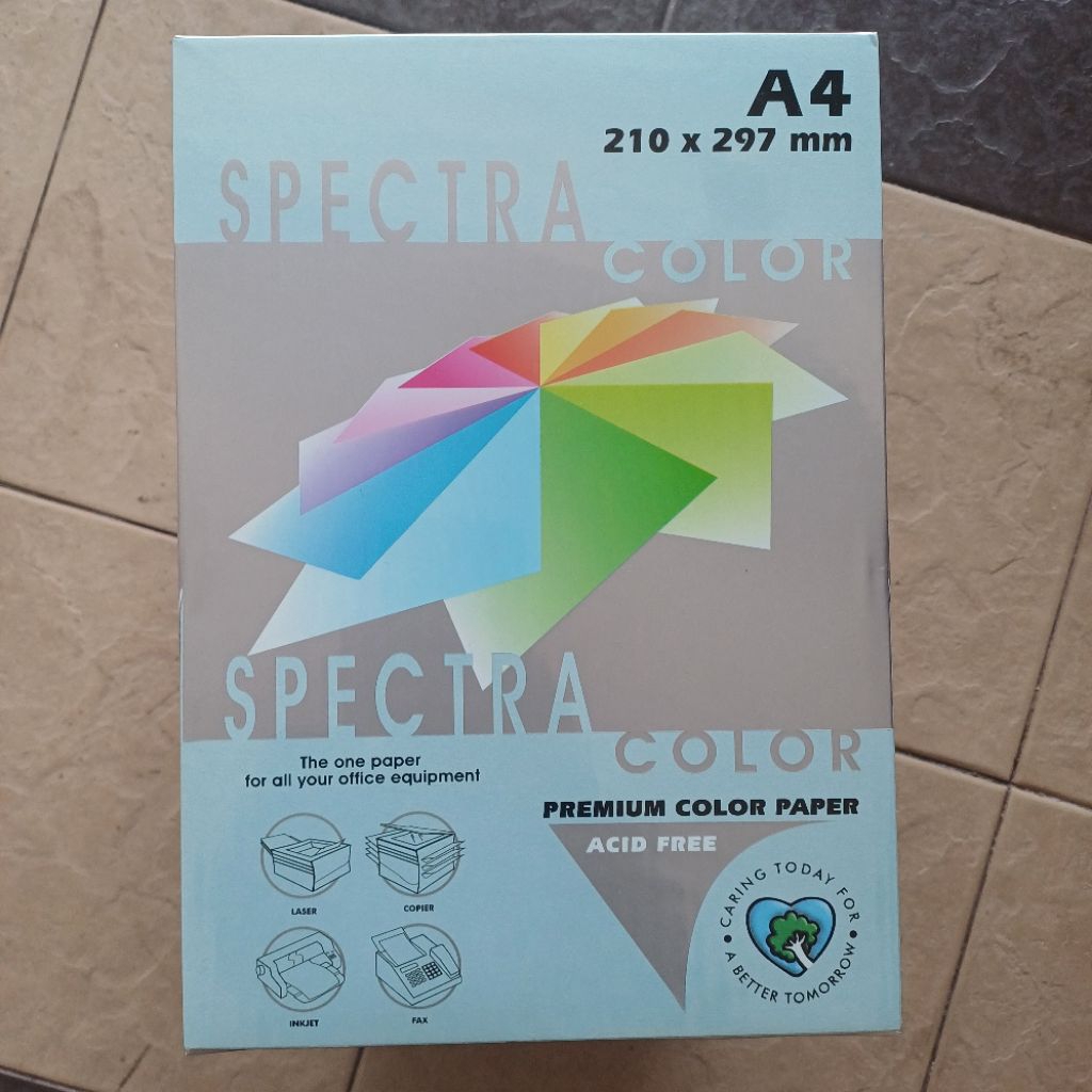 COLOUR PAPER A4 BLUE 80 GSM 500 SHEETS | Shopee Malaysia