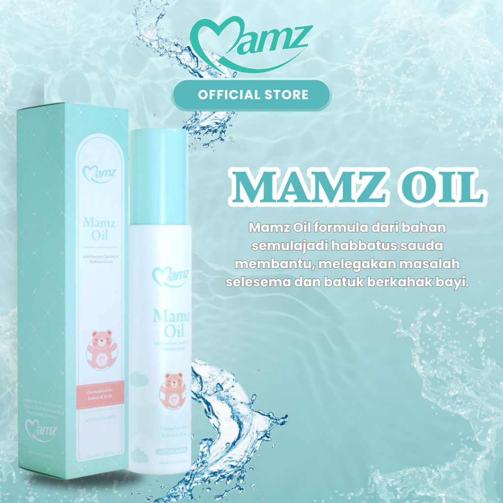 Mamz Oil - Minyak Bayi Semulajadi (60ml) | Shopee Malaysia