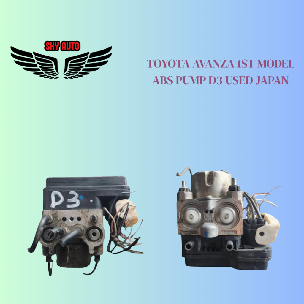 Toyota Avanza 1ST Model ABS PUMP D3 Used Japan | Shopee Malaysia