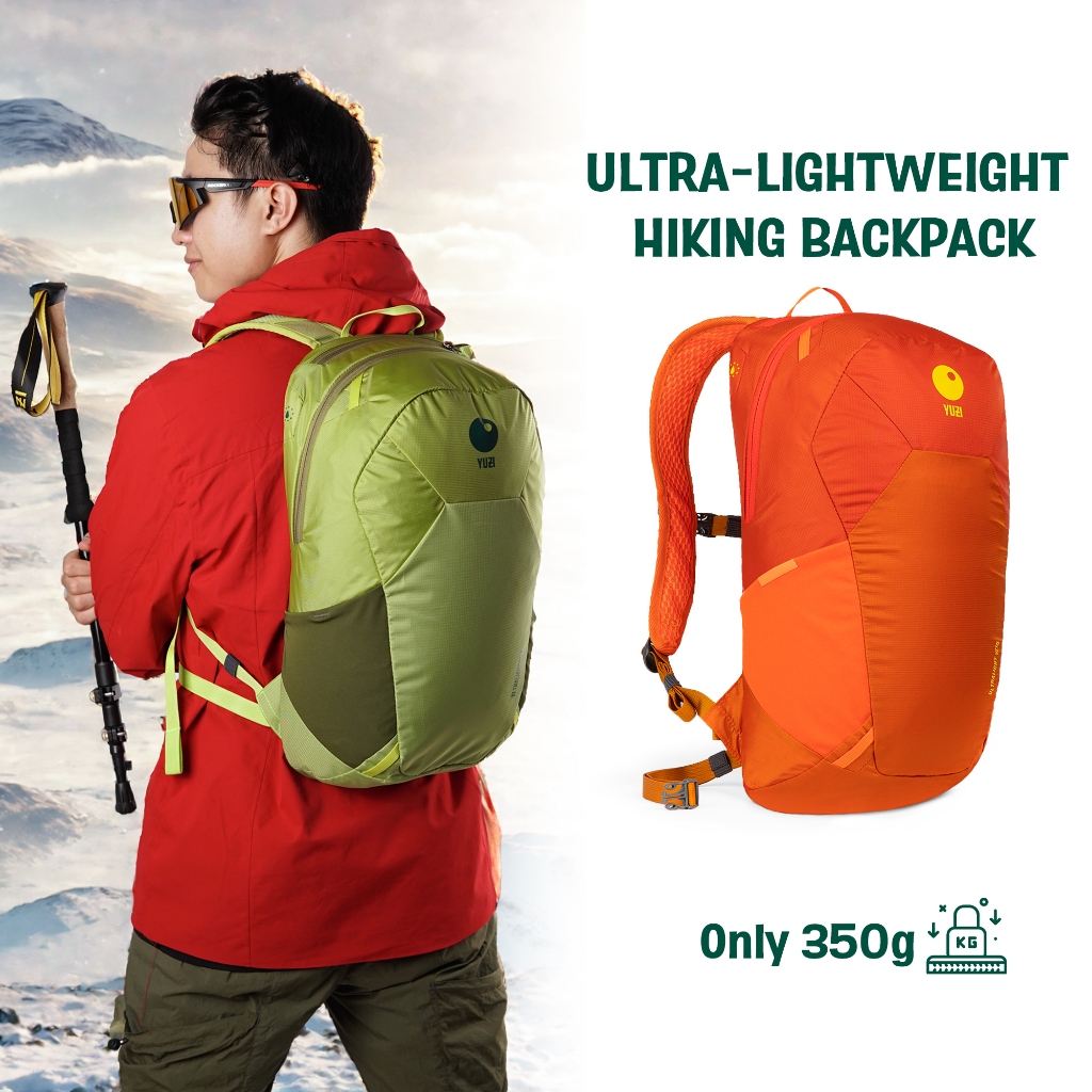 Hiking backpack YUZI Ultralight 15L trekking Genuine | Shopee Malaysia