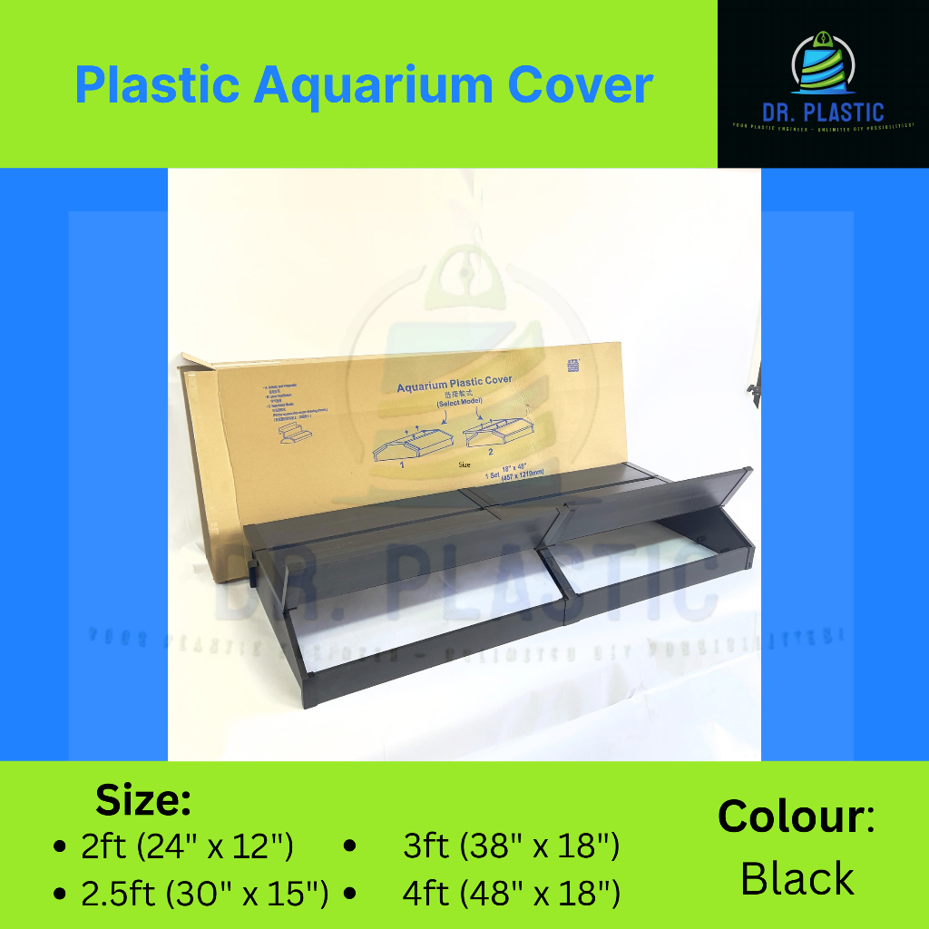 【Plastic Aquarium Cover】 | 【Fish Tank Top Lid】 | Penutup Akuarium ...
