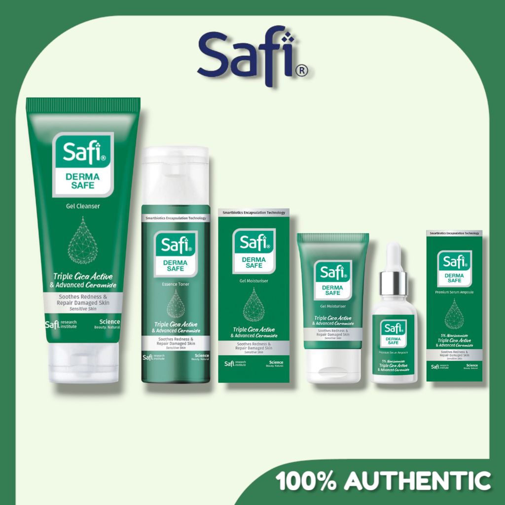 SAFI DERMA SAFE SKINCARE | TRIPLE CICA ACTIVE | ADVANCED CERAMIDE ...