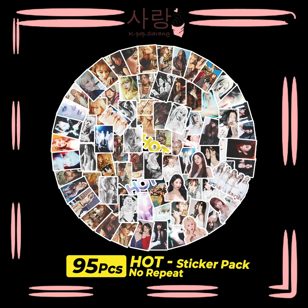 95pcs LSFM《HOT》Sticker No Repeat Set Collection Kpop Chaewon Sakura ...