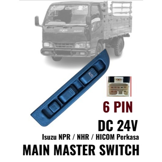 Hazard Switch For ISUZU ELF NHR NKR NPR 8-97202476-0 ISUZU Truck Parts