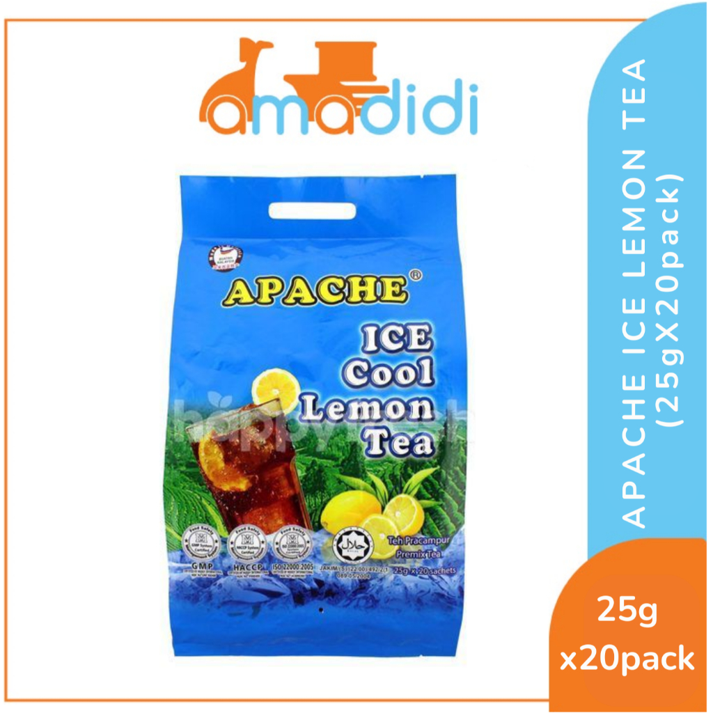 APACHE LEMON ICE TEA 25G X 20PACK | Shopee Malaysia