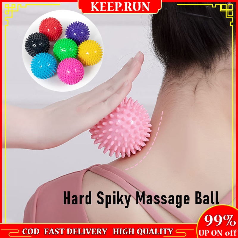 Spiky Massage Ball Trigger Point Sport Fitness Hand Foot Pain Stress ...