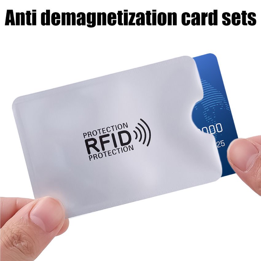 ANTI RFID Secured Wallet BLOCKER Reader Protection Card Holder RFID ...