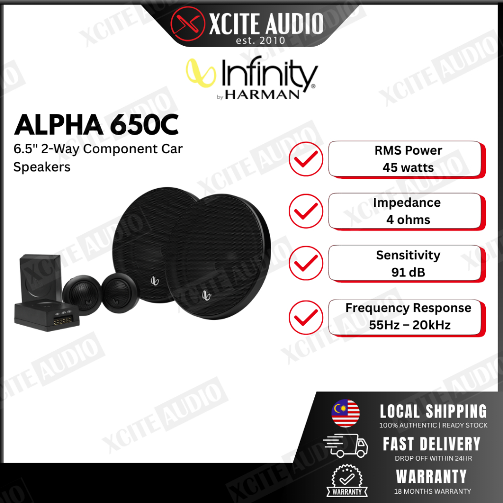 Infinity Alpha 650C 6.5