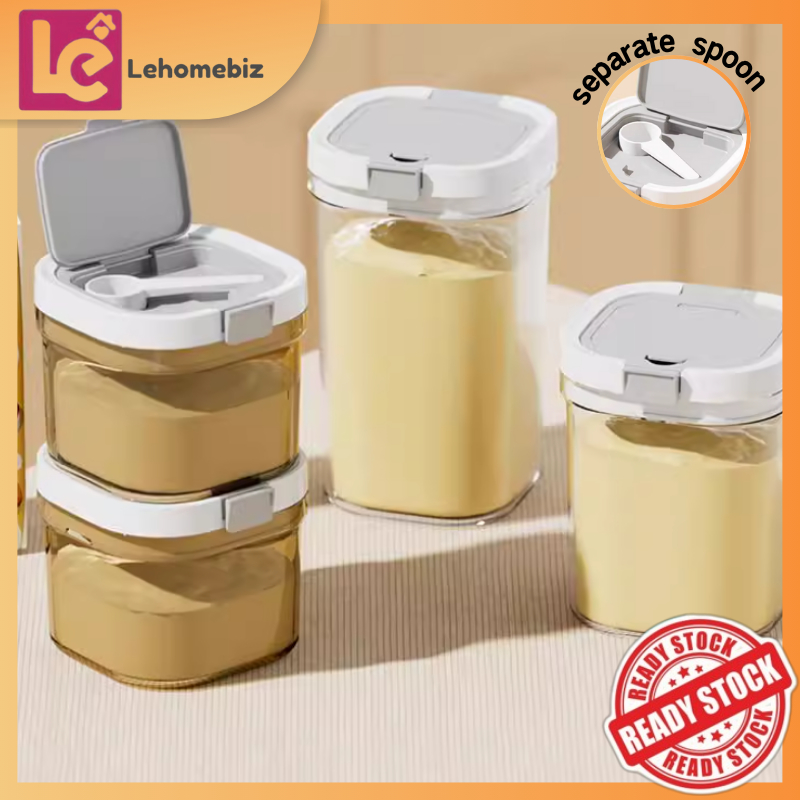 Milk Powder Container | Bekas Susu Tepung, Kedap Udara Portable Percuma ...