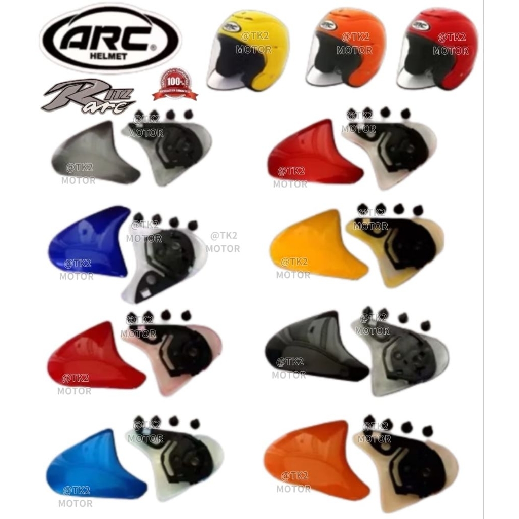 💯 % ORIGINAL ARC RITZ SIDE CAP BLACK/ BLUE/ GREY/ YELLOW/WHITE/ ORANGE ...
