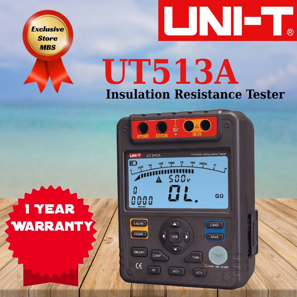 UNI-T UT513A Insulation Resistance Tester | Shopee Malaysia