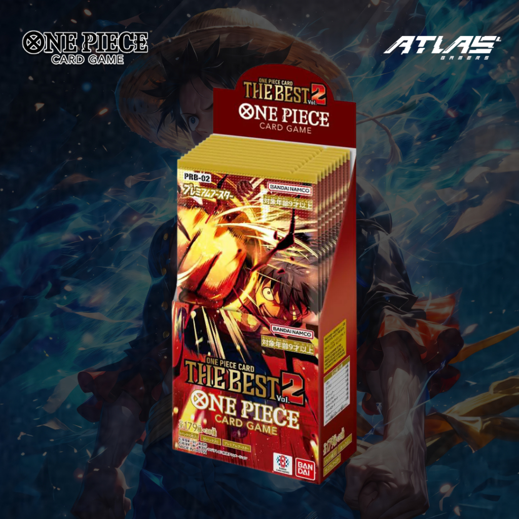 One Piece Card Game Booster Box PRB02 -ONE PIECE CARD THE BEST Vol.2 ...