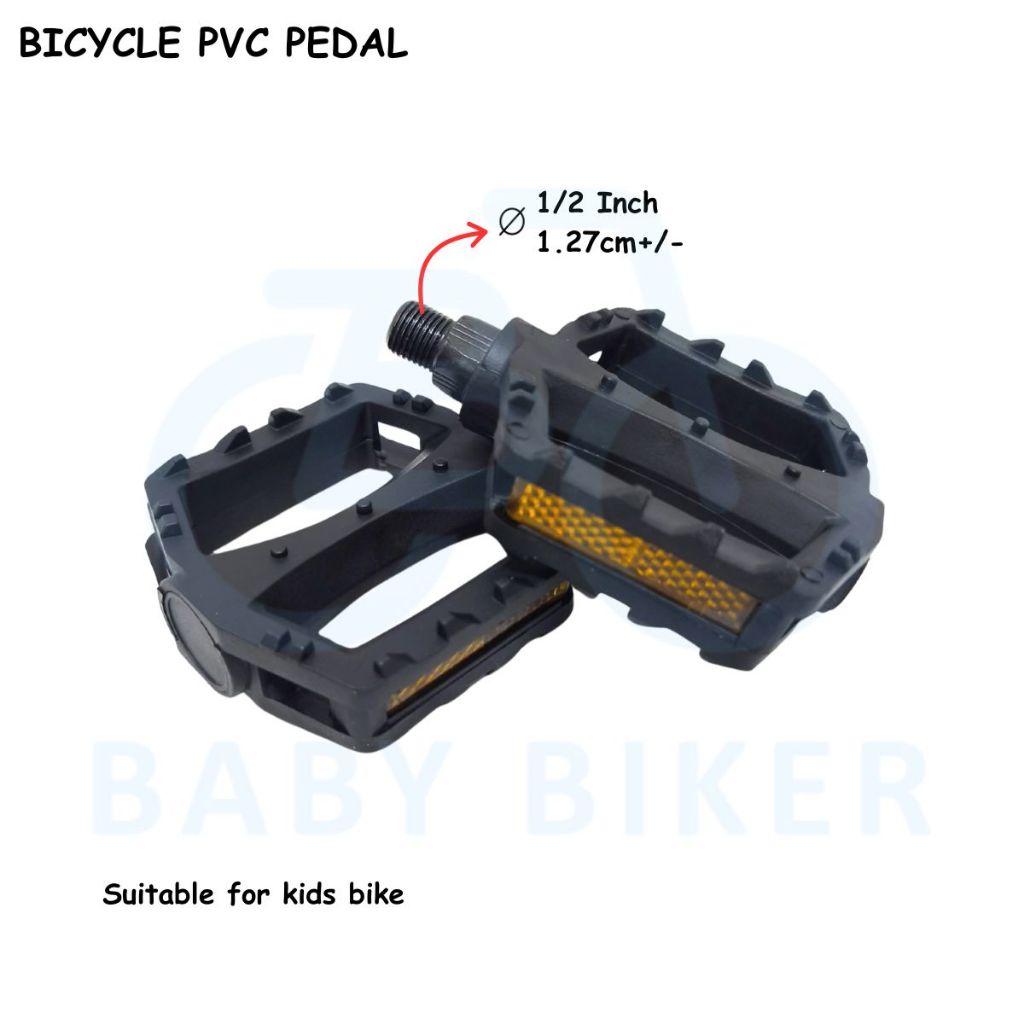 Basikal Pedal Plastik (Sepasang)/ PVC BICYCLE PEDAL PLASTIC PEDAL(1 ...