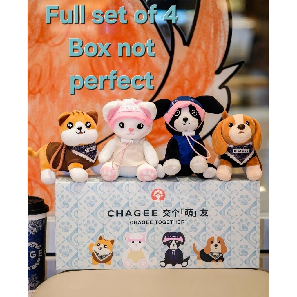 100% ORIGINAL Chagee Bes-Tea Blind Box Plushie / Chagee Tumbler ...