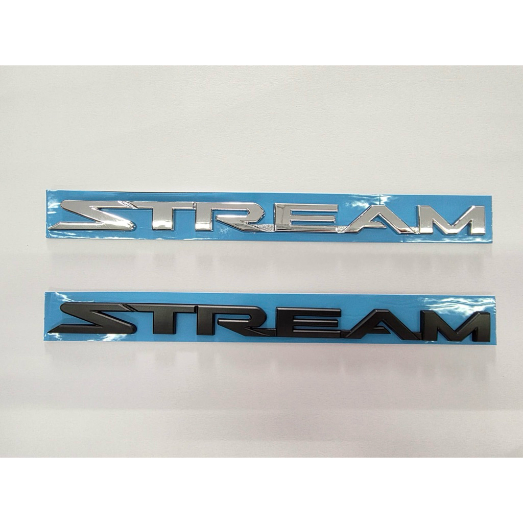 Emblem stream honda stream chrome or matte black | Shopee Malaysia