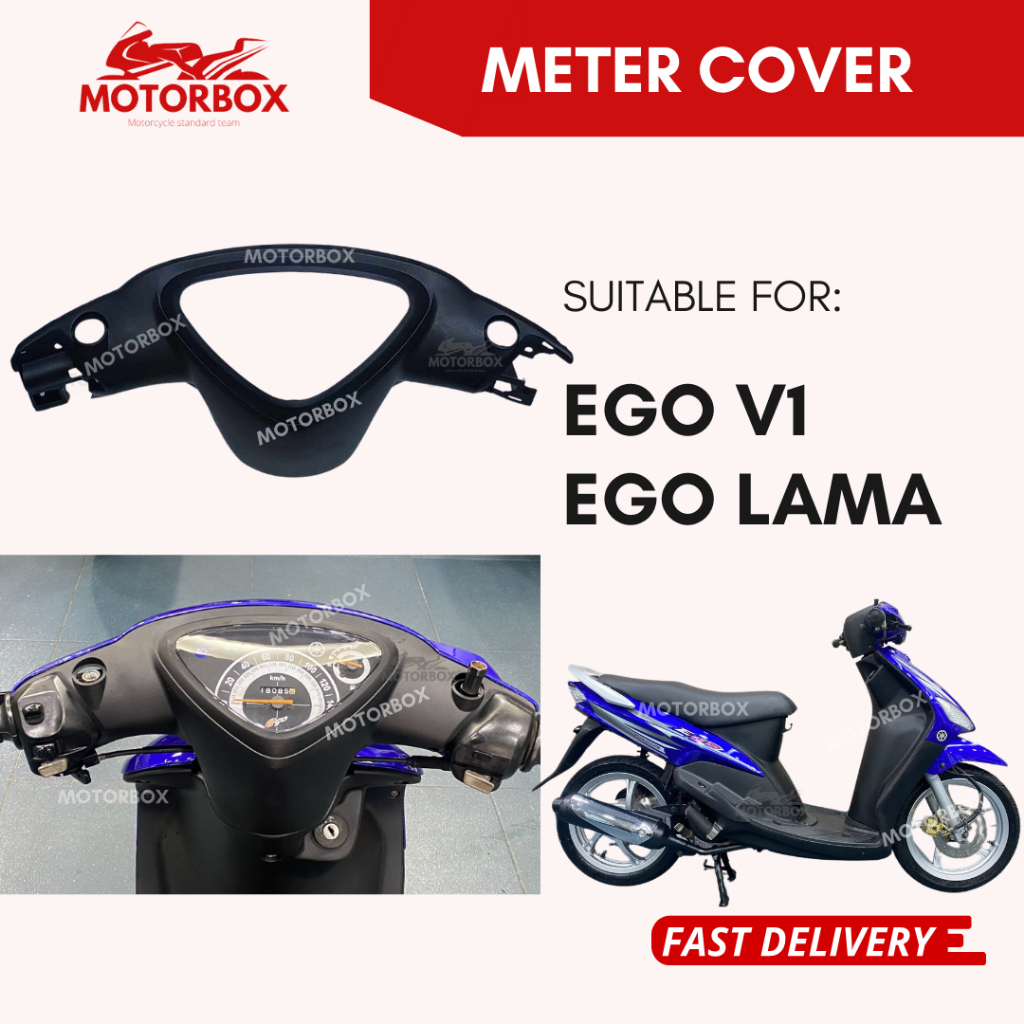 YAMAHA EGO V1 HANDLE REAR COVER - EGO LAMA EGO FIRST MODEL OLD HANDLE ...