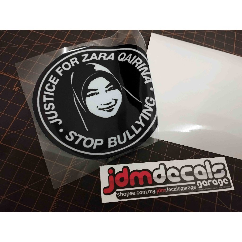 Justice For Zara Qairina Car Window Decal Sticker | Shopee Malaysia