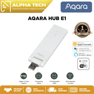 Aqara Smart Hub E1 - Compact Zigbee 3.0 Hub For HomeKit, Alexa & Google Assistant With Wi-Fi Extender