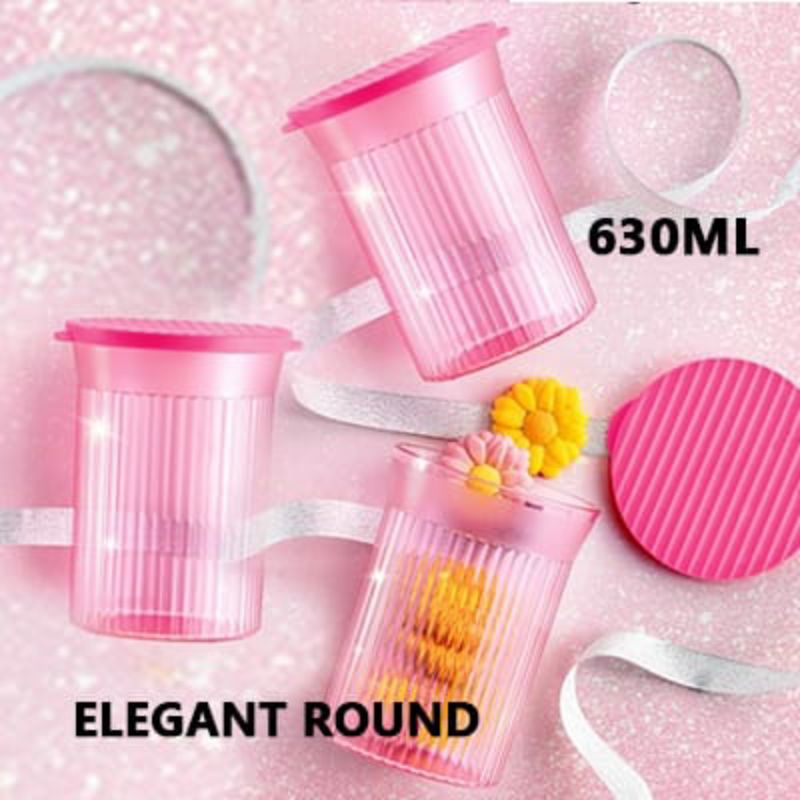 Tupperware Elegant Round 630ml | Shopee Malaysia
