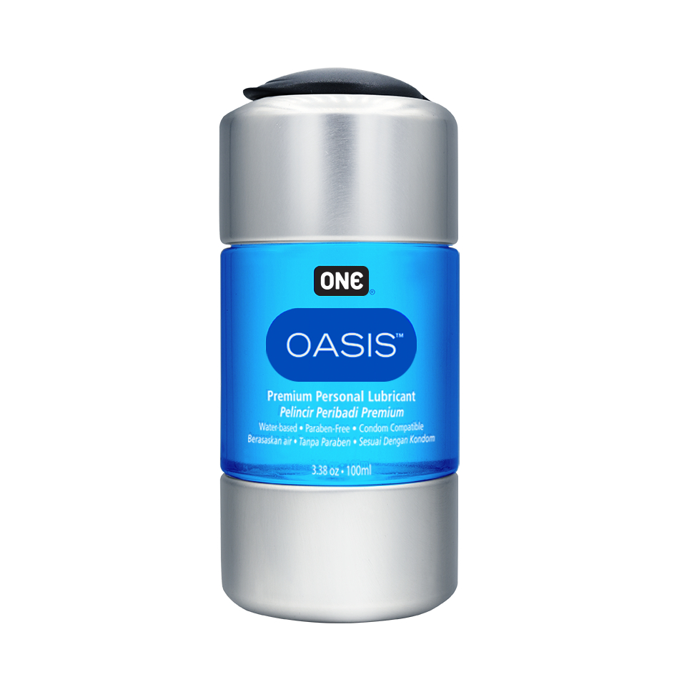 oasis silk premium personal lubricant ONE Oasis Silk Personal Lubricant, 8 oz, Hybrid Formula for Comfort