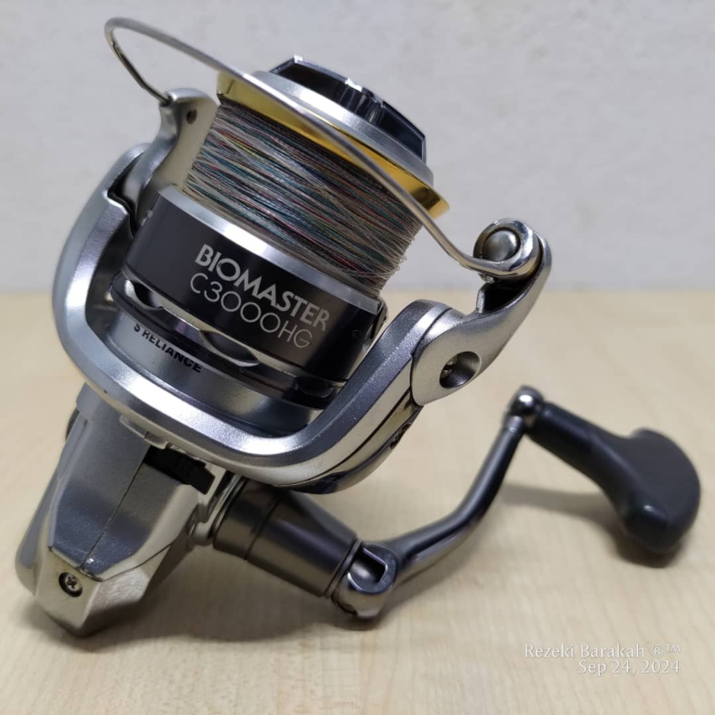SHIMANO BIOMASTER C3000HG Fishing Reel Spinning Mesin Pancing