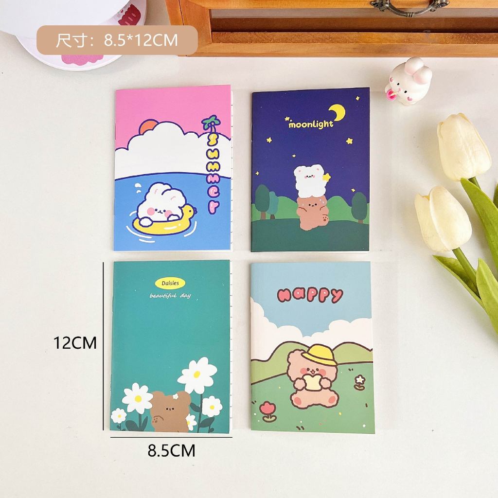 Cute Mini Notebook Pocket Notepad Stationery Portable Journal Diary ...