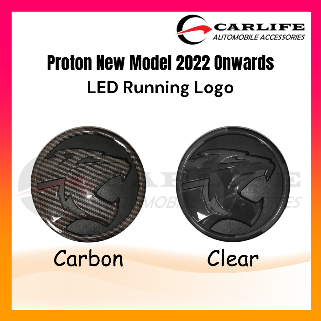 Proton LED Emblem Logo with Running Function 2024 New Arrival | Shopee ...