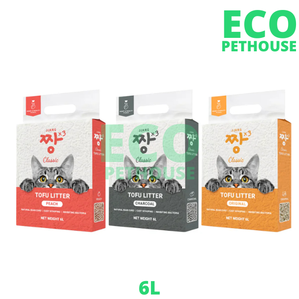 JJANGX3 6 Liters Classic Cat Sand Tofu Shopee Malaysia