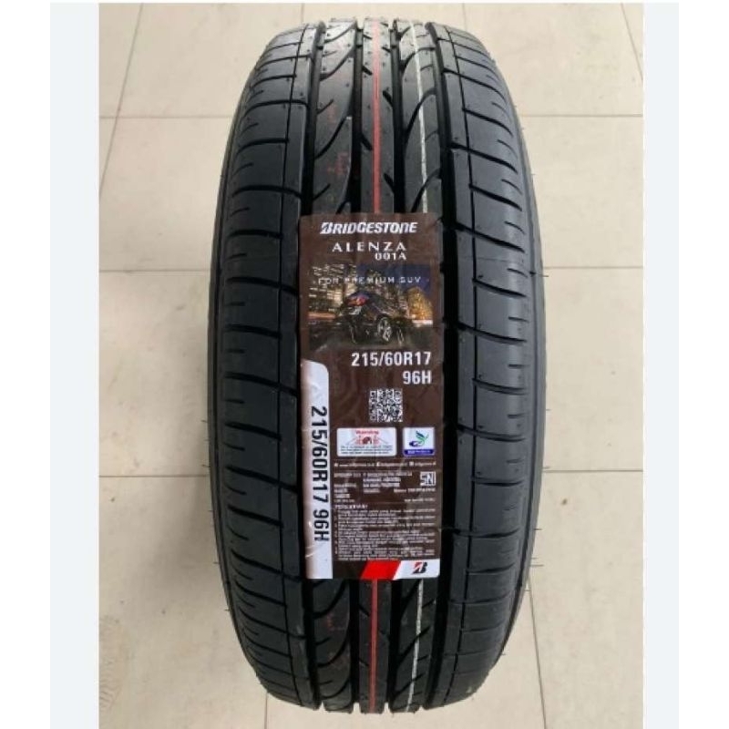 215/60/17 | Bridgestone Alenza 001 | Year 2024 | New Tyre