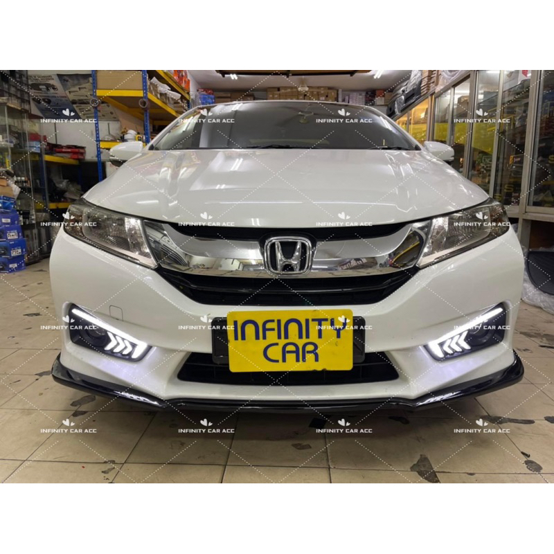 Honda City Gm6 2014-2016 Tamero V Lip Front Lip Pu | Shopee Malaysia