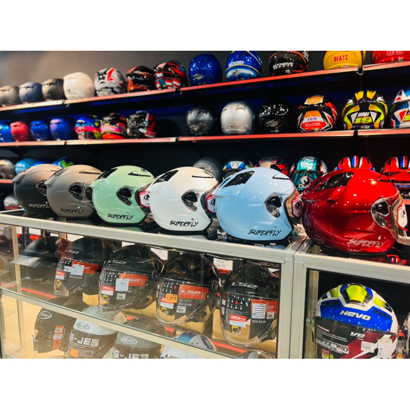 Helmet NHK R6 V2.0 Solid Plain Open Face! MURAH!! | Shopee Malaysia