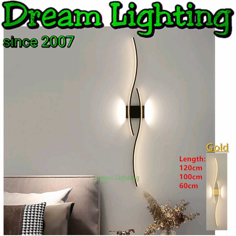 Dream Lighting LED Wall Light 3 Colors Minimalist Modern Luxury ...