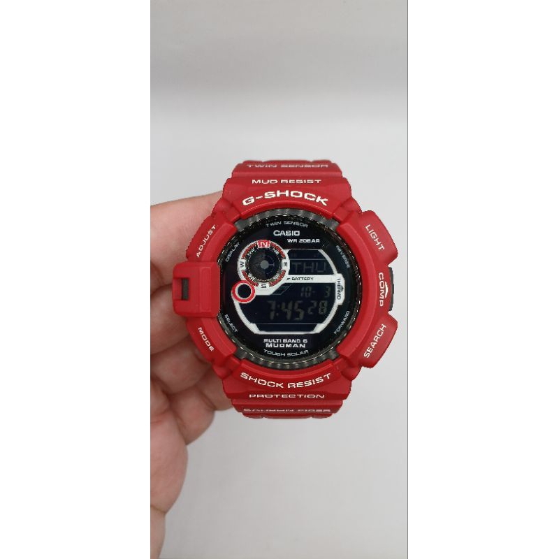 Original Preloved Gshock GW9300RD mudman carbon fiber Shopee Malaysia