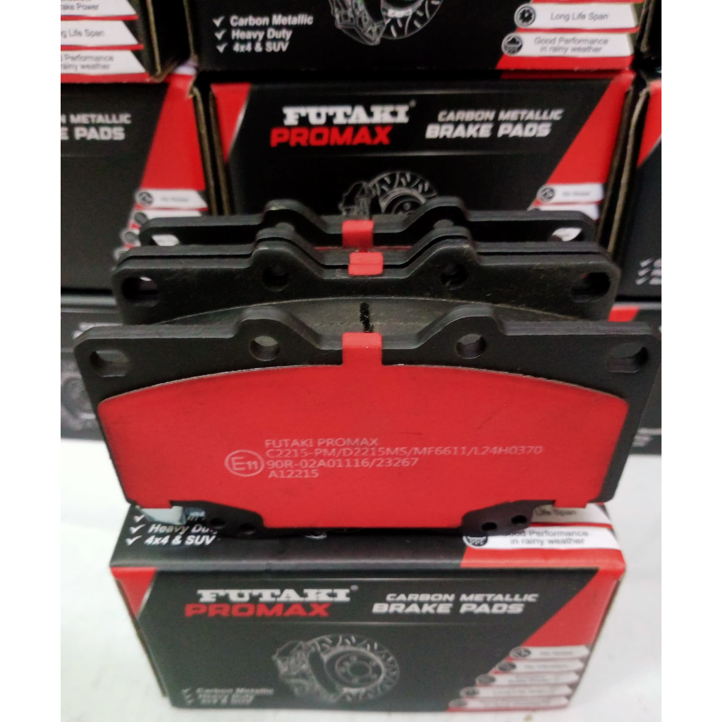 ** PROMAX**C2215-PM DISC PAD FRONT TOYOTA HILUX KUN25,FORTUNER KUN50 ...