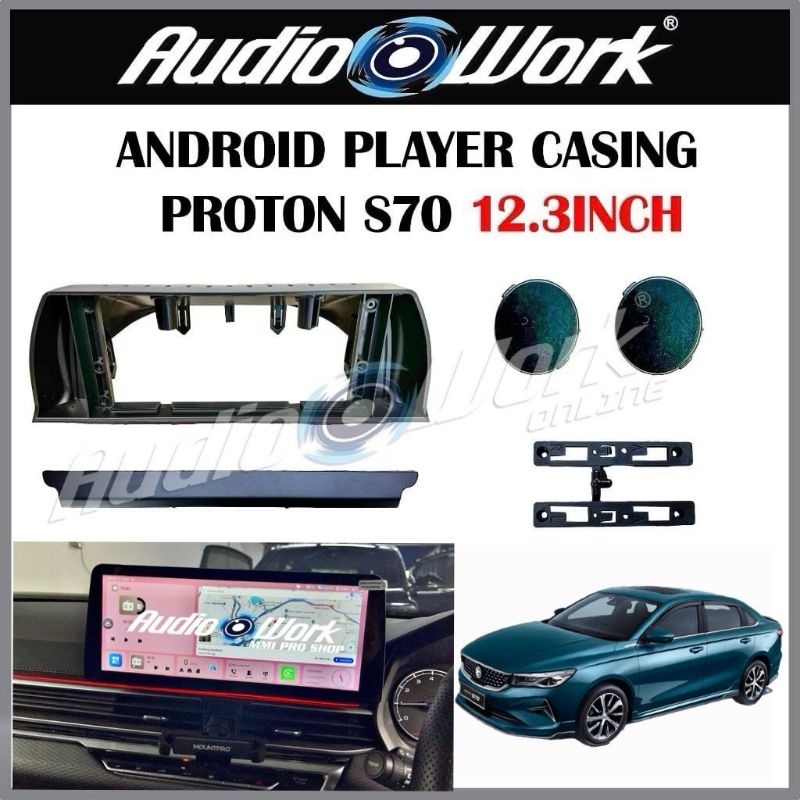 Proton S70 - BBA 12.3 incI Untuk Android Player Casing | Shopee Malaysia