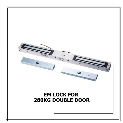 Magnetic Locks For Double Door 280kg EM Lock | Shopee Malaysia