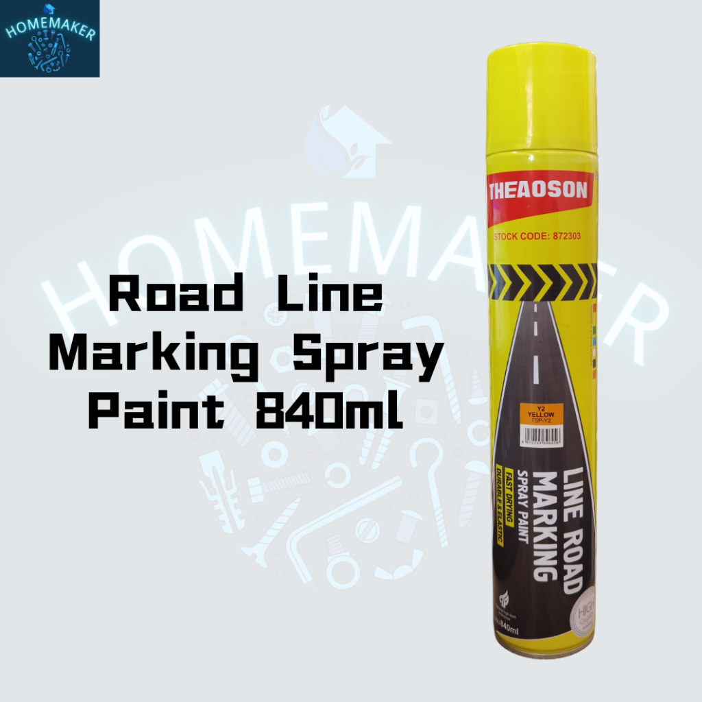 THEAOSON Road Line Marking Spray Paint 840ml (EasyUse) | Shopee Malaysia