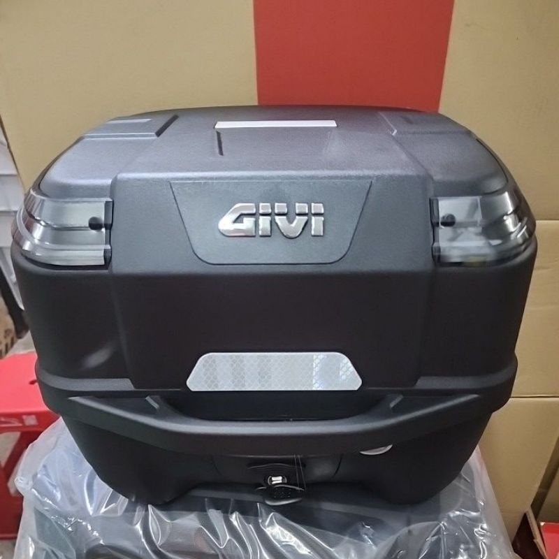 Givi Box New B N M Atlas Monolock Topcase Black Smoke Len Litre Shopee Malaysia