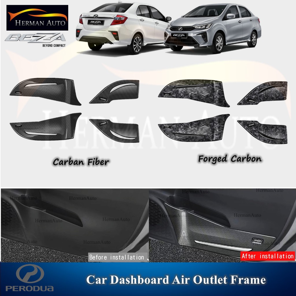 HermanAuto Perodua bezza 2016-2023 Door Trim Frame Panel Cover ...