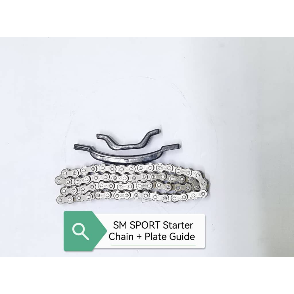 MODENAS MR2 / MR3 Starter Chain + Plate Guide | Shopee Malaysia