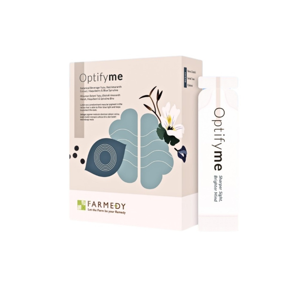 Farmedy Optifyme 15g x 15's Sharper Sight / Brighter Mind / Eye Care ...