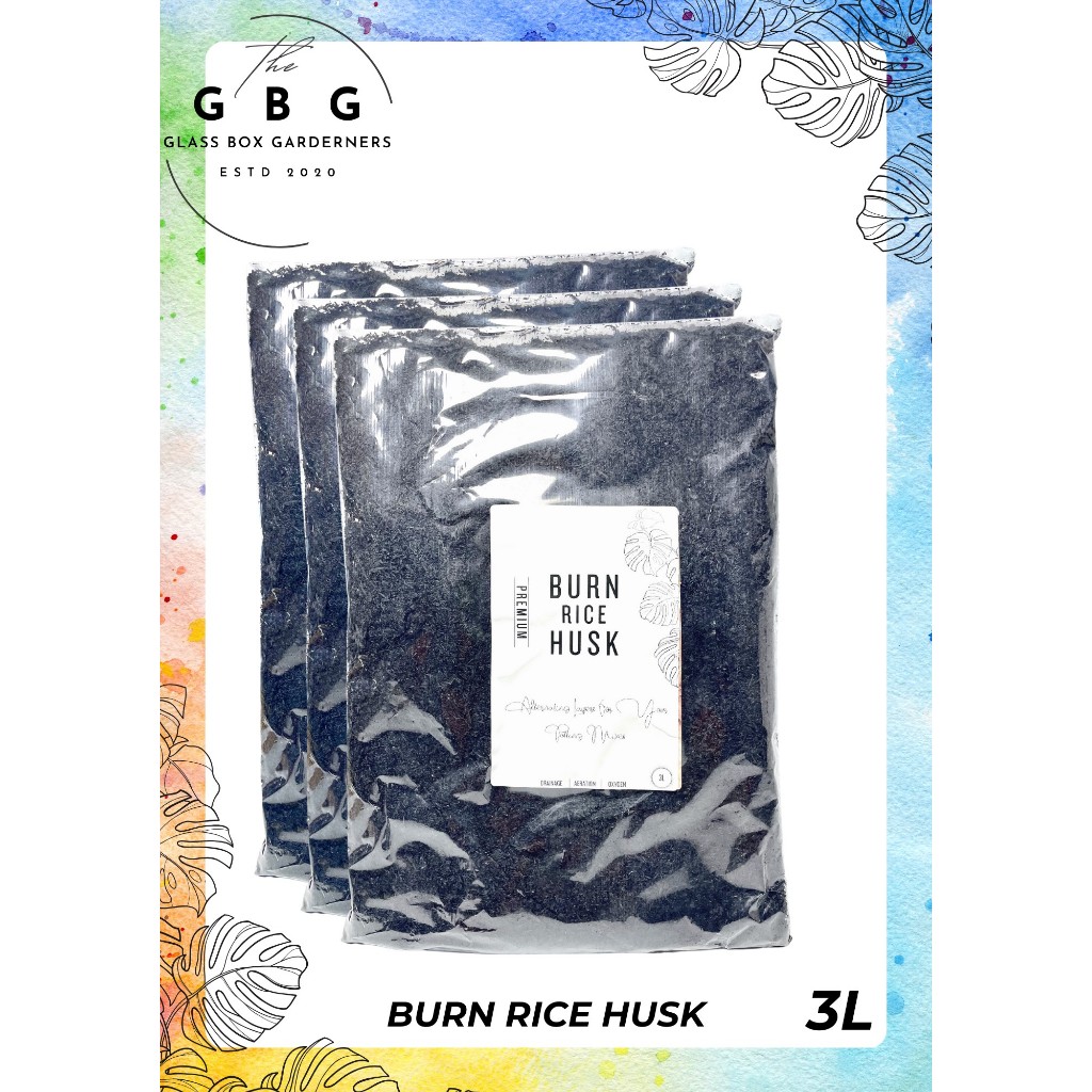 Burn Rice Husk [3L] / Sekam Padi Bakar / Premium Quality / Growing ...