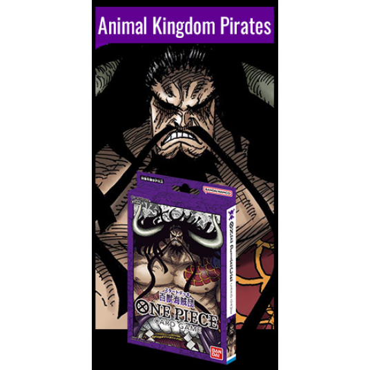 One Piece ST 04 Animal Kingdom Pirates Starter Deck Japan Version 