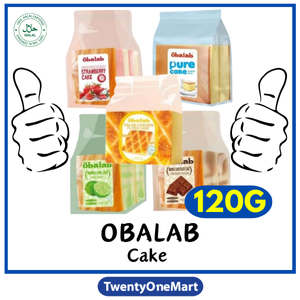 VIRAL!!!!!! (2pcs/3pcs/4pcs/5pcs) HALAL FOOD Obalab Pure Cake 100g+- ( > v